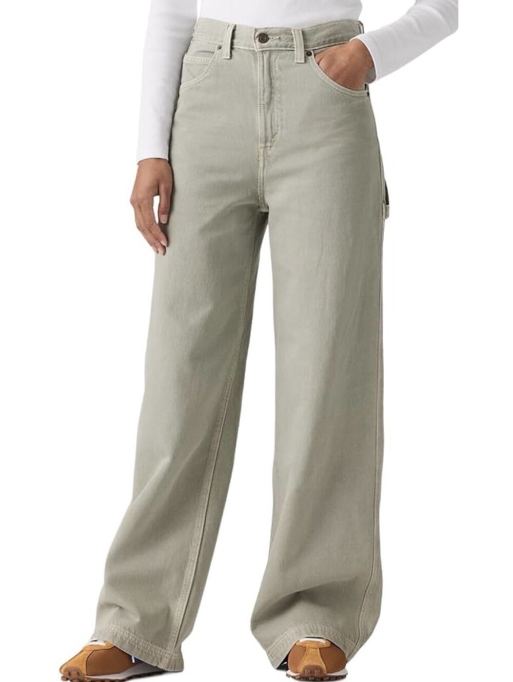 Levi's Women's Cinch Baggy Jeans Women’s Size 28x31 Washed Shadow